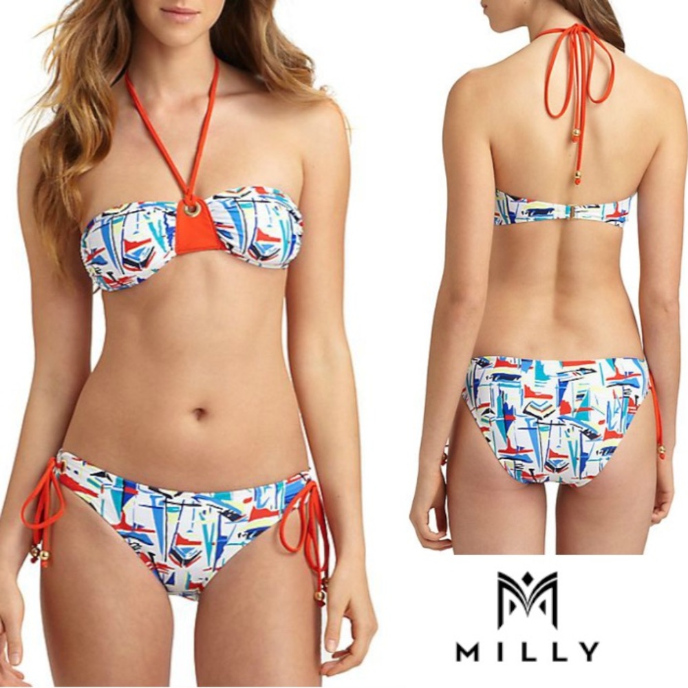 NWT MILLY Bikini Set Size P